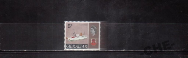 Гибралтар 1969 Корабль герб