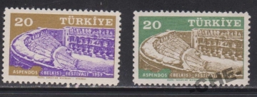 Турция 1959 Фестиваль архитектура археология