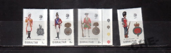 Гибралтар 1973 Милитария униформа