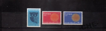 Греция 1970 ЕВРОПА сова