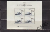 Португалия Мадейра 1988 ЕВРОПА корабли