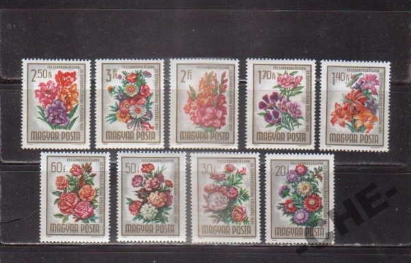 Венгрия 1965 Цветы