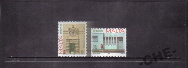 Мальта 1990 ЕВРОПА архитектура почта