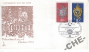 КПД Германия 1973 Филателия конгресс герб