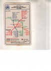 Календарик 1987 Ленинград метро