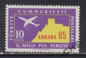 Турция 1965 Самолет авиация архитектура