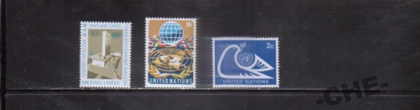 ООН 1974 Голубь архитектура