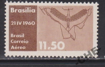 Бразилия 1960 С накл.