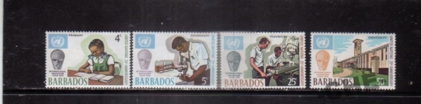 Барбадос 1970 ООН архитектура образование професси