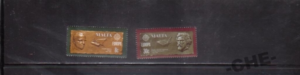 Мальта 1980 ЕВРОПА персоналии литература