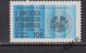 Бразилия 1965 Конференция флаги С накл.
