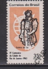 Бразилия 1965 Персоналии герб С накл.