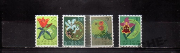Лихтенштейн 1970 Цветы