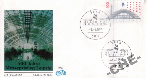 КПД Германия 1997 Торговля Юбилей ярмарки Лейпциг