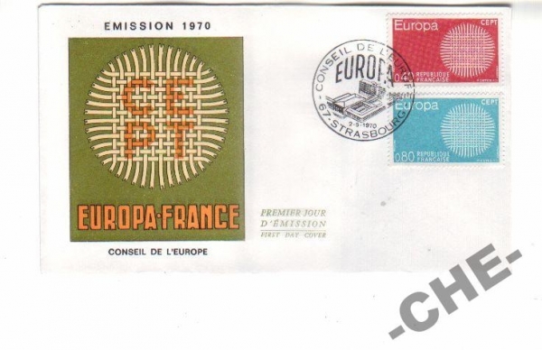 КПД Франция 1970 ЕВРОПА