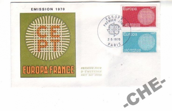 КПД Франция 1970 ЕВРОПА