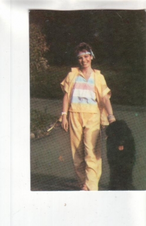 Календарик 1990 Девушка собака