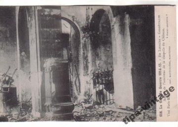 Милитария Война 1914 года Руины разрушения