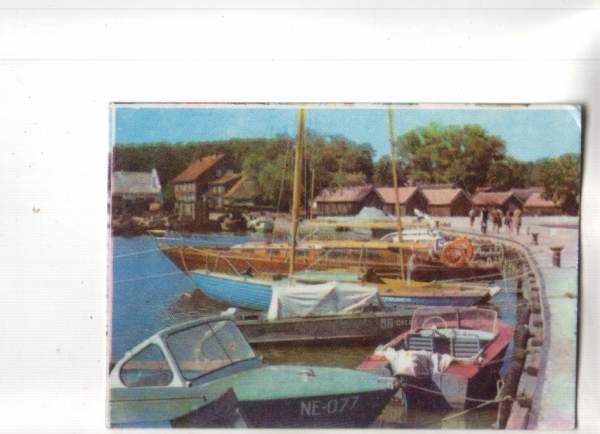 Календарик 1979 Лодки