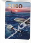 Календарик 2010 Фауна дельфины