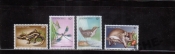 Люксембург 1987 Фауна птицы стрекозы ящерица