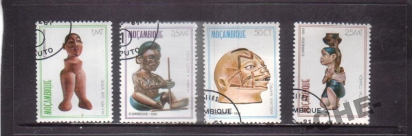 Мозамбик 1981 Скульптуры