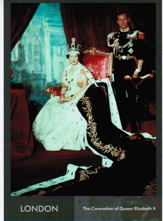 Её Величество Королева Елизавета II и Е.К.В. Принц-консорт Герцог Эдинбургский Филипп Коронация