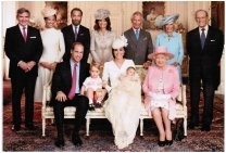 2015 Королева Елизавета II Королевская семья Принцы Филипп, Чарльз, Уильям, Гарри, Георг и Шарлотта