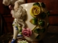 Старинная статуэтка-вазочка(для спичек) КАВАЛЕР ГАЛАНТНОГО ВЕКА, фарфор,Conta & Boehme,Германия,19в. - вид 4