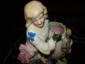 Старинная статуэтка-вазочка(для спичек) КАВАЛЕР ГАЛАНТНОГО ВЕКА, фарфор,Conta & Boehme,Германия,19в. - вид 5