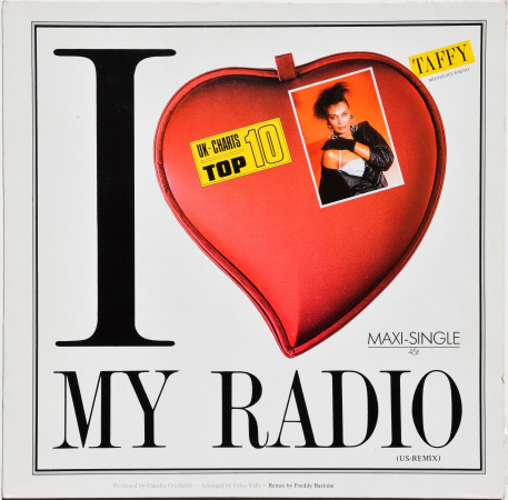 Taffy ''I Love My Radio'' 1986 Maxi Single