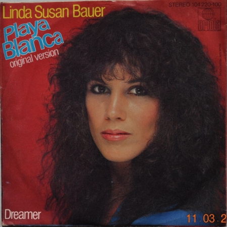 Linda Susan Bauer ''Playa Blanca'' 1982 Single