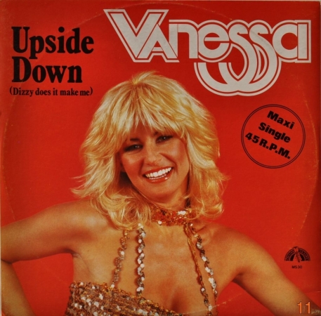 Vanessa ''Upside Down'' 1982 Maxi Single