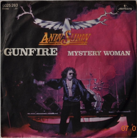 Andy Surdy ''Gunfire'' 1979 Single