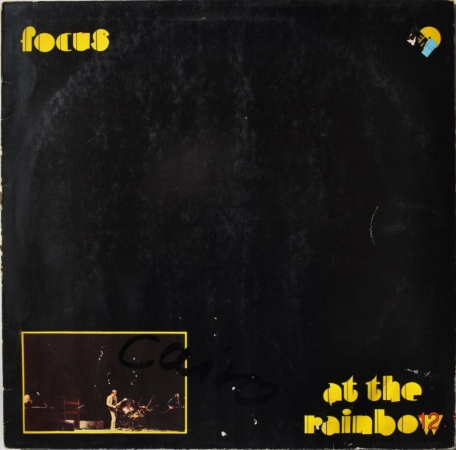 Focus ''Focus At The Rainbow'' 1977 Lp