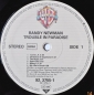 Randy Newman ''Trouble In Paradise'' 1983 Lp - вид 4