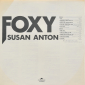 Susan Anton ''Foxy'' 1981 Lp MINT - вид 2