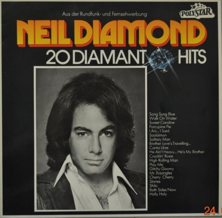 Neil Diamond ''20 Diamants Hits'' 1974 Lp