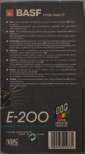 Видеокассета Basf E-200 Germany - вид 1