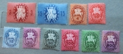 Венгрия 1946 Почтальон Sc#723-727,729,730,732,734,737 NNH