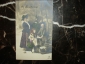 Старинная открытка.С ПРАЗДНИКОМ (Новый Год) Дама,дети,костюм,шляпа,мода,ёлка - вид 1