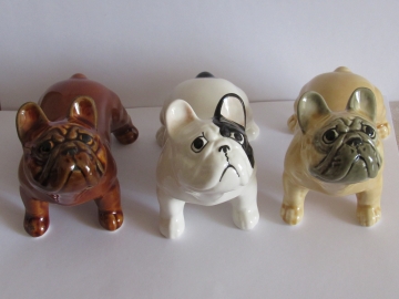 Собака Французский бульдог ,авторская керамика,Вербилки