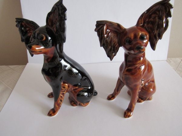 Собака Китайская хохлатая ,авторская керамика,Вербилки
