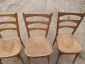 Старинная мебель- стулья СССР 3шт из дерева дуб,резьба. - вид 2