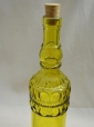 Бутылка цветное стекло желтая Испания 33см - вид 1