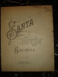 Неаполитан.песенка.Баркарола SANTA LUSIA,ноты,текст на итал.яз,1900-е -в 1960х пел Робертино Лоретти - вид 1