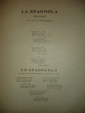 Vincenzo di Chiara.LA SPAGNOLA,болеро, ноты, две вариации текста на итал.яз., 1900-е гг  - вид 4