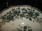 Старинная большая тарелка-блюдо ЧЕРТОПОЛОХ №2,d-30см, опак, 3 клейма, Гарднер, Россия,1840-е гг - вид 3