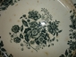 Старинная большая тарелка-блюдо ЧЕРТОПОЛОХ №2,d-30см, опак, 3 клейма, Гарднер, Россия,1840-е гг - вид 2
