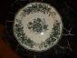 Старинная большая тарелка-блюдо ЧЕРТОПОЛОХ №2,d-30см, опак, 3 клейма, Гарднер, Россия,1840-е гг - вид 1